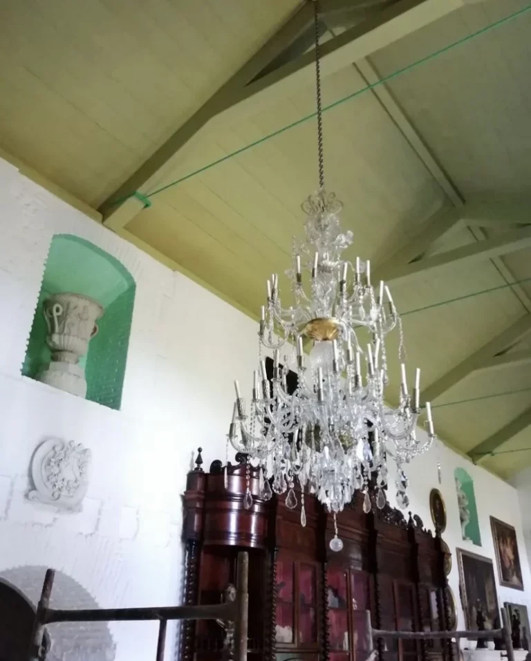 Lámpara araña de cristal