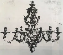 Fig. 4. -Lámpara estilo Luis XIV.