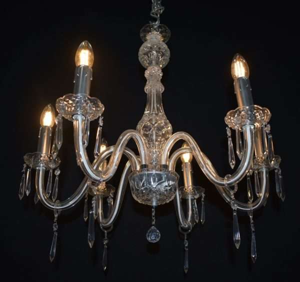 Lampara techo cristal austriaco