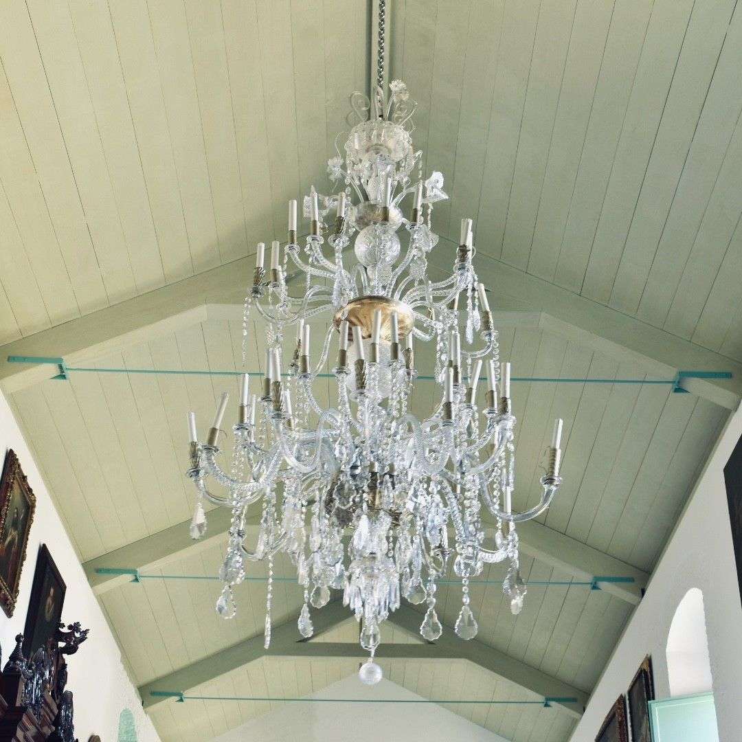 Lámpara línea granja monumental instalada