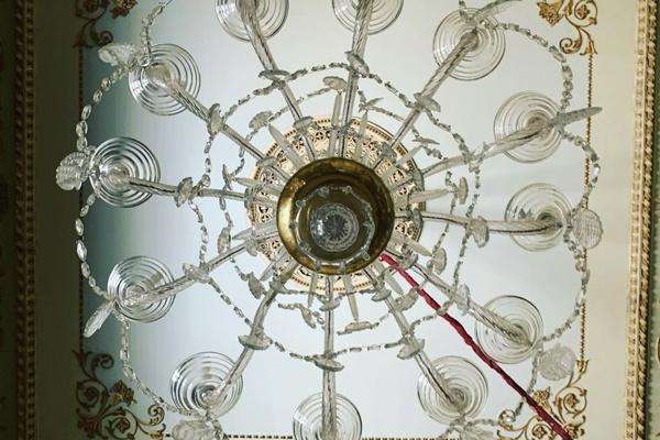 Ayuntamiento de San Fernando - vista inferior de lámpara