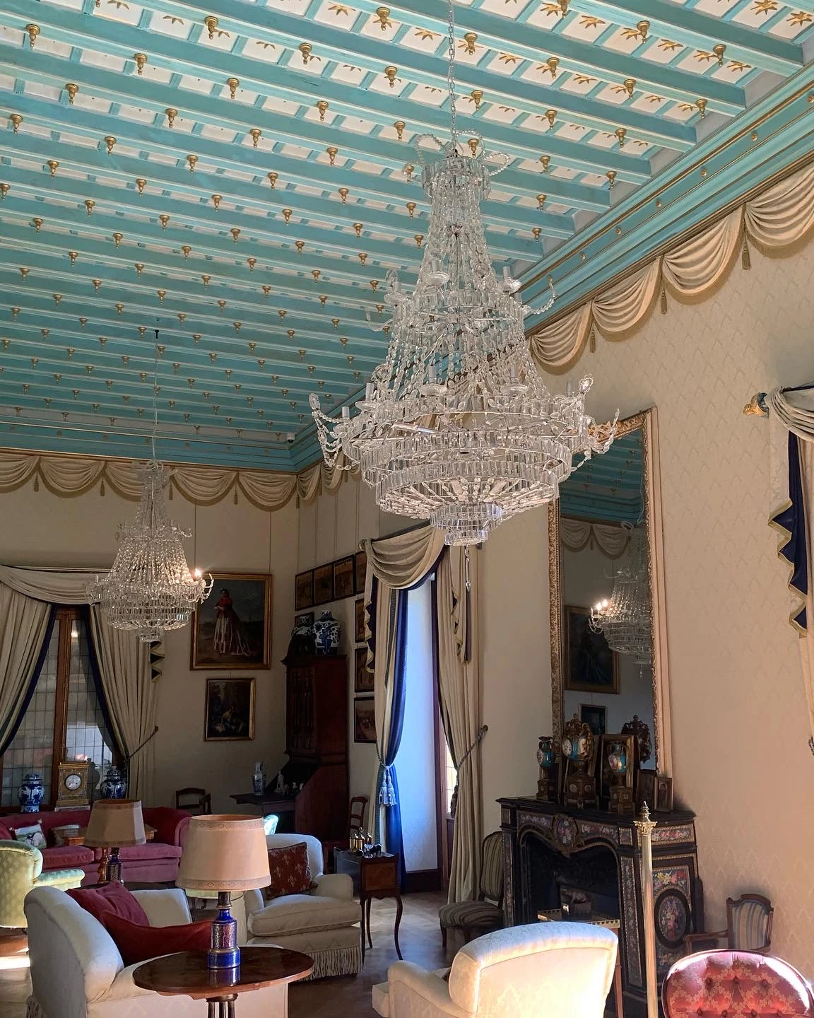 Cestas Imperio restauradas e instaladas en Casa de Pilatos en Sevilla